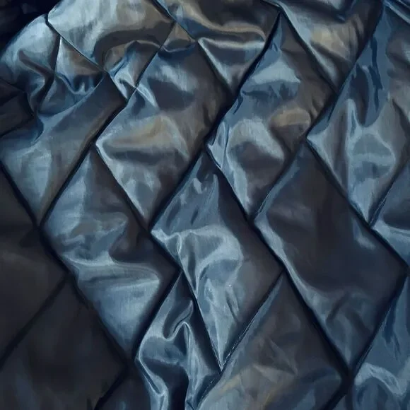 RARE Vtg Swingster Supersweet Feeds Jacket Puffer XXL Blue Winter Farm Ski Y2K - Picture 16 of 16